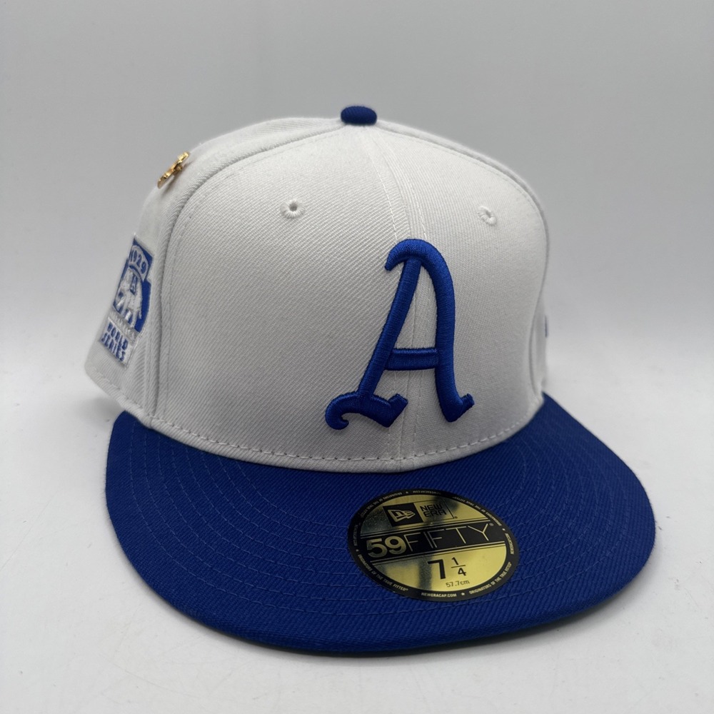 Philadelphia Athletics Hat Cap Fitted 7 1/4 New Era 1929 World Series Hat Club